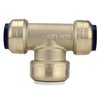 Tectite By Apollo 3/4 in. CTS x 3/4 in. CTS x 3/4 in. IPS Brass Push-To-Connect Slip Tee FSBT3434IPS34